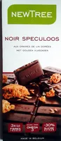 Cantidad de azúcar en Noir speculoos aux graines de lin dorées