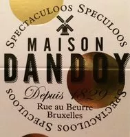 Sucre et nutriments contenus dans Maison dandoy