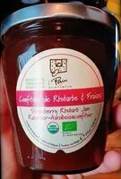 入っている砂糖の量 Confiture Rhubarbe & Fraises