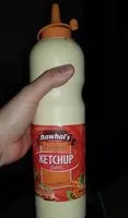 Sokerin määrä sisällä Ketchup