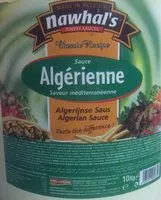 Amount of sugar in Algerienne