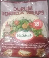 İçindeki şeker miktarı Durum tortilla wraps