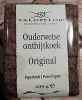 Quantité de sucre dans Pain d'épices Original