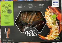 Sucre et nutriments contenus dans Pittman seafood