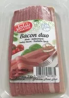 Zuckermenge drin Bacon de dinde duo Chatar