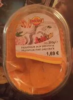 含糖量 Houmous aux poivrons