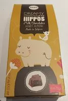 含糖量 Hippos - Milk Chocolates Honey Almond