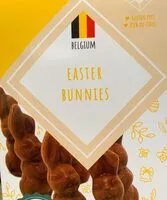 Suhkru kogus sees Easter bunnies