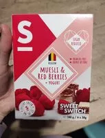 Suhkru kogus sees Muesli & Red Berries