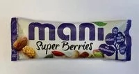 İçindeki şeker miktarı Super Berries 45GR Bio - MANI
