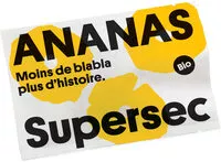 Quantité de sucre dans Ananas Supersec