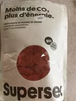 Sucre et nutriments contenus dans Supersec com