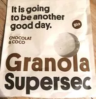 Amount of sugar in Granola Super sec
