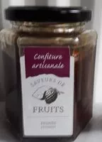 Sokerin määrä sisällä Confiture artisanale Prunes