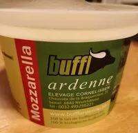 Sucre et nutriments contenus dans Bufflardenne