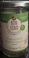 中的糖分和营养成分 Bon fond