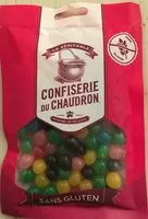 Sucre et nutriments contenus dans La confiserie du chaudron