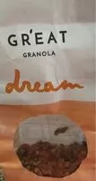 Sucre et nutriments contenus dans Gr eat granola