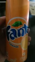 Sucre et nutriments contenus dans Fanta orange