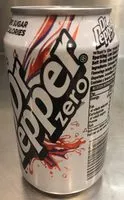 Zucker und Nährstoffe drin Dr pepper zero