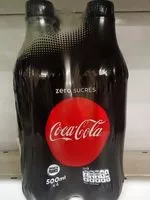 Sucre et nutriments contenus dans Coca cola zero