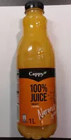 Suhkru kogus sees Cappy Narancs gyümölcshússal