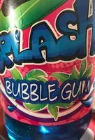 Amount of sugar in Splash bubble gum