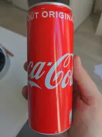 चीनी की मात्रा Coca-cola