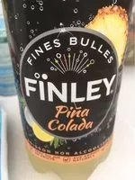 Sucre et nutriments contenus dans Finley coca