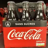 Quantité de sucre dans Coca Cola sans sucres