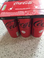 Suhkru kogus sees Coca Zéro