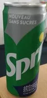 Sokerin määrä sisällä Sprite Sans Sucre