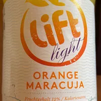 Amount of sugar in Coca-Cola Lift light Orange Maracuja Flasche 1 l PET light Orange Maracuja von Lift