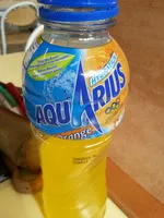 चीनी की मात्रा Aquarius orange