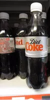 Azúcar y nutrientes en Diet coke