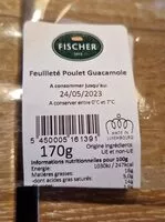 Zuckermenge drin Feuilleté poulet Guacamole