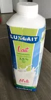 Количество сахара в Lait Frais Entier Luxlait