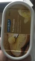 Количество сахара в Luxlait Tartinable, streichfähige Butter