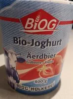 Sokerin määrä sisällä Bio-Joghurt Fraises
