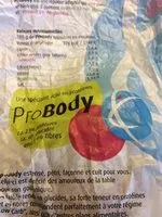 Quantité de sucre dans Probody