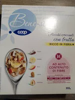 Sokerin määrä sisällä fiocchi croccanti con frutta