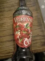 Amount of sugar in sirop cerise