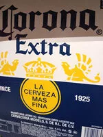 Cantidad de azúcar en Corona extra