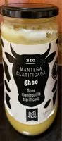 Amount of sugar in Ghee mantequilla clarificada