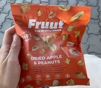 Cantidad de azúcar en Dried apple and peanuts