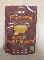चीनी की मात्रा Avoine cacao noisettes
