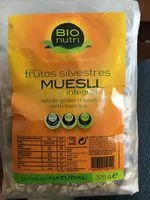 Sucre et nutriments contenus dans Bio nutri