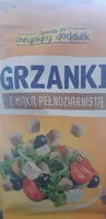 含糖量 grzanki z mąką pełnoziarnistą