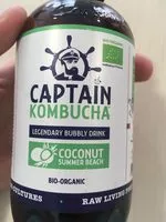 Zuckermenge drin Captain Kombucha de Coco