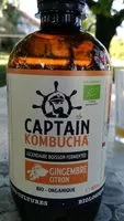 Sucre et nutriments contenus dans Captain kombucha